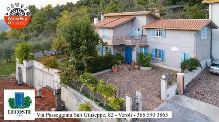 Bed and Breakfast Le Coste Veroli Exterior foto